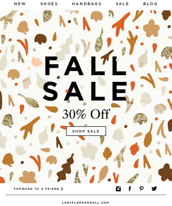 Email Newsletter from Loeffler Randall