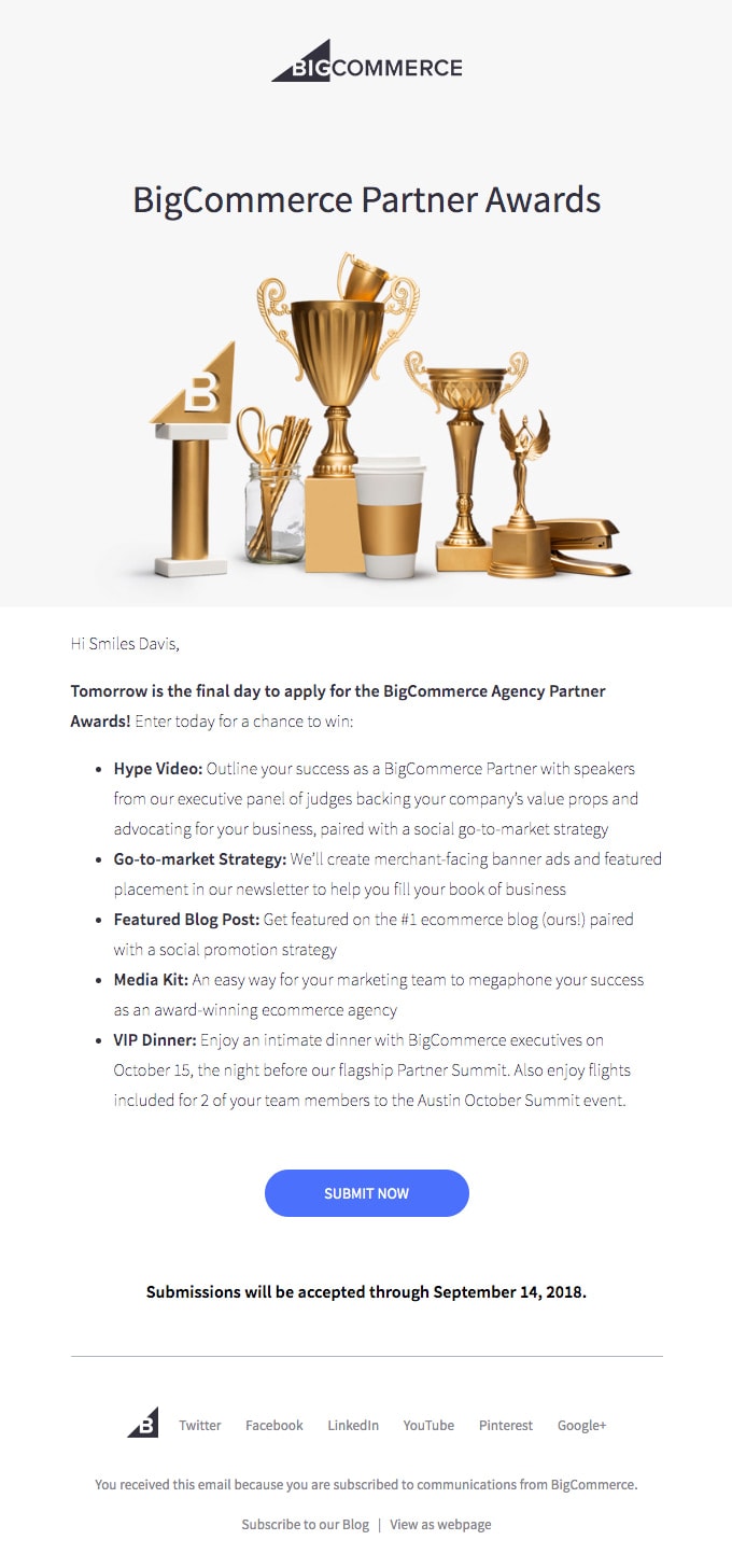 Subject Lines for Reminder Email